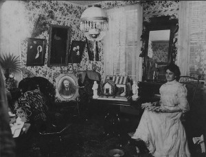 Mrs. Susie Schmitt Hanson Inside Her House