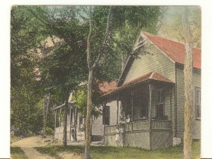 AV-80-1490 Cottages at Coney Island Hotel Postcard