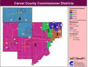 Carver County Commissioner Districts