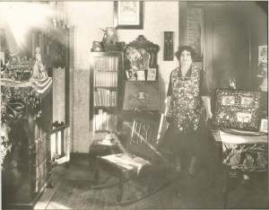 Susie Hanson Smith With Button Collection